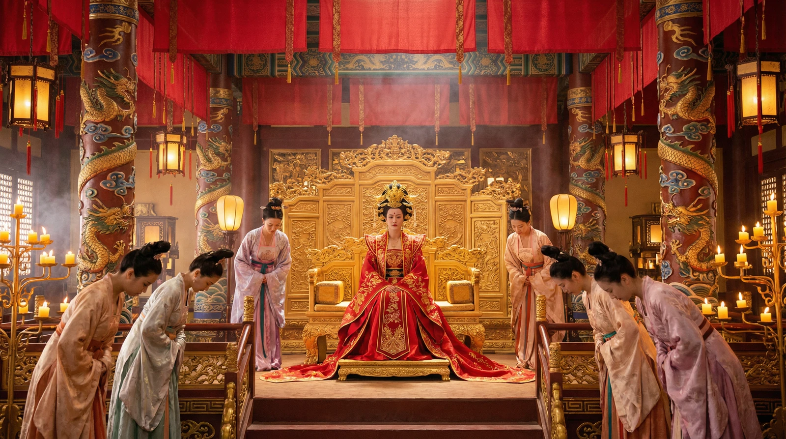 芒果视频国产视频栏目古装宫廷大戏拍摄现场