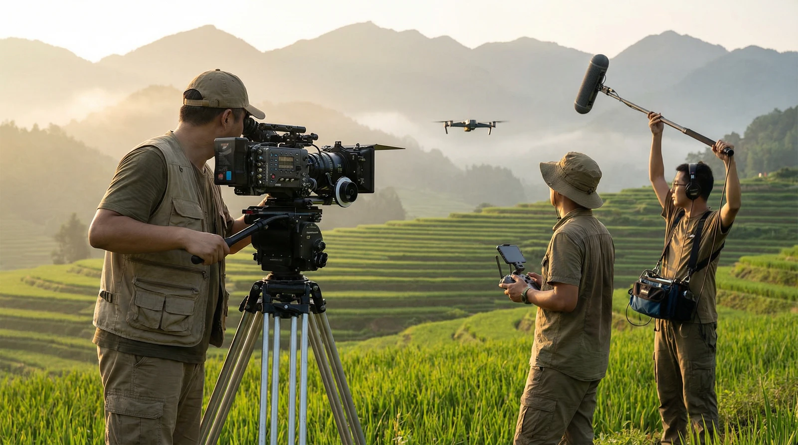 芒果视频海角社区栏目云南梯田纪录片拍摄团队